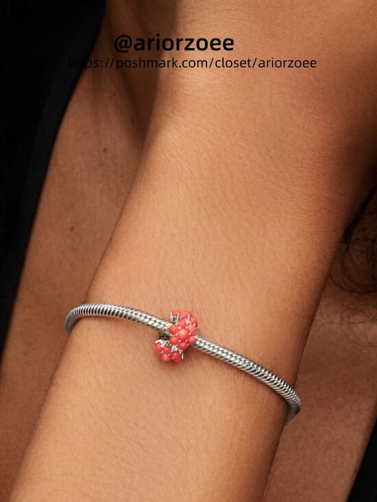 Pandora Coral-colored Ocean Charm|Pendant - Picture 2 of 2